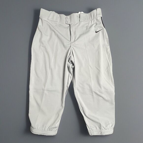 Nike Vapor Select Men's High Piped Baseball Pants XL Gray Black BQ6437-053 NWT - Picture 1 of 12